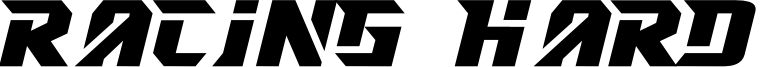 Racing Hard Font