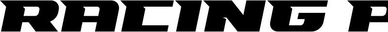 Racing Pro One Font