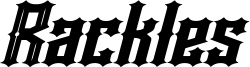 Rackles italic.otf