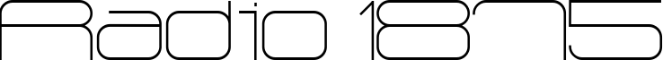 Radio 1875 Font