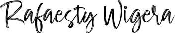 Rafaesty Wigera Font