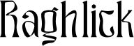 Raghlick Font