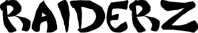 Raiderz Font