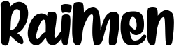 Raimen Font