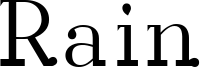 Rain.ttf