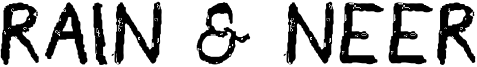Rain & Neer Font