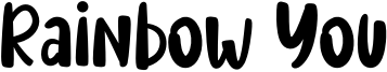 Rainbow You Font