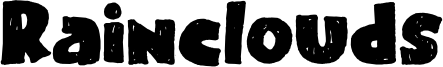 Rainclouds Font