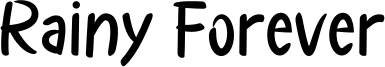Rainy Forever Font
