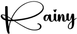 Rainy Font
