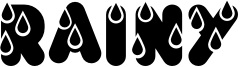 Rainy Font