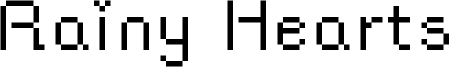 Rainy Hearts Font