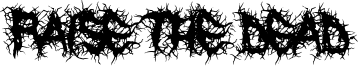 Raise the Dead Font