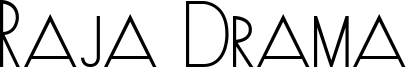 Raja Drama Font