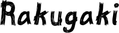 Rakugaki Font