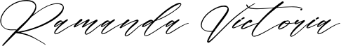 Ramanda Victoria Font