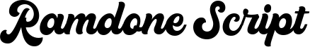 Ramdone Script Font