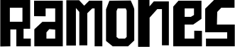 Ramones Font