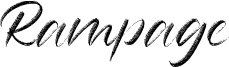 Rampage Font