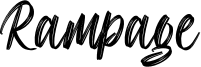 Rampage Font