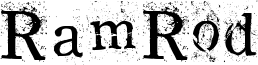 RamRod Font