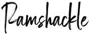 Ramshackle Font
