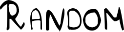 Random Font