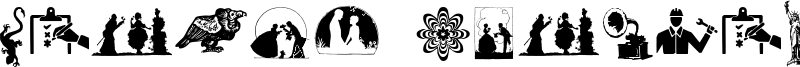 Random Dingbats Font