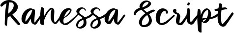 Ranessa Script Font