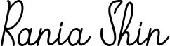 Rania Shin Font