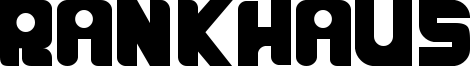 Rankhaus Font