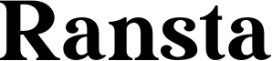 Ransta Font