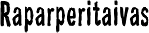 Raparperitaivas Font