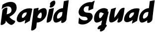 Rapid Squad Font