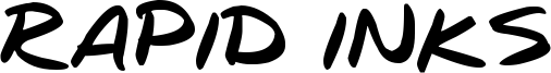 Rapid Inks Font