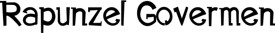 Rapunzel Govermen Font