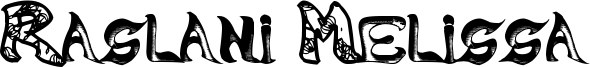 Raslani Melissa Font