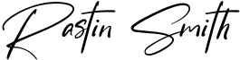 Rastin Smith Font