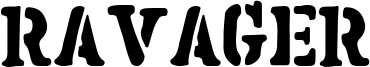 Ravager Font