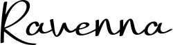 Ravenna Font