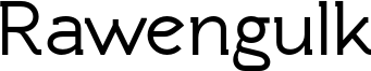 RawengulkBold.otf
