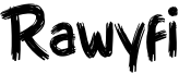 Rawyfidemo.otf
