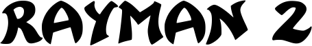 Rayman 2 Font