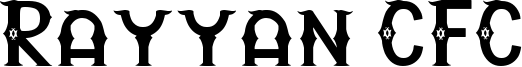 Rayyan CFC Font