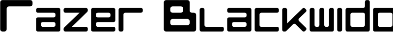 Razer Blackwidow Font