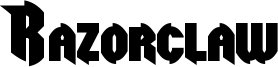 Razorclaw Bold.otf