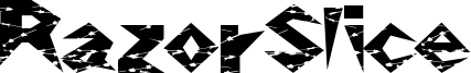 RazorSlice Font