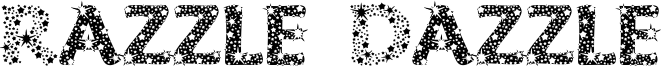 Razzle Dazzle Font