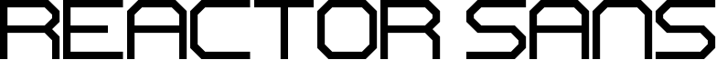 Reactor Sans Font