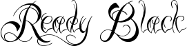 Ready Black Font